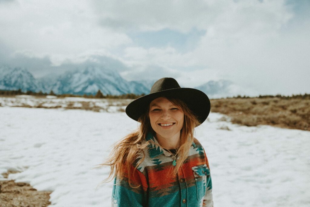 grand teton national park elopement photographer standing in front of the teton range